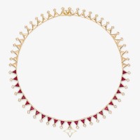 Sahra Ruby Necklace By OFA | Dubai 🇦🇪
