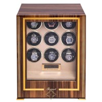RAPPORT LONDON WATCH WINDER - PARAMOUNT NINE WATCH WINDER - WALNUT | MI 🇺🇸