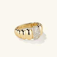 Puffy Charlotte Pavé Diamond Ring | ON 🇨🇦