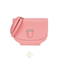 PRE-OWNED HERMES EVERCOLOR MINI CONVOYEUR II ROSE AZALEE | OH 🇺🇸