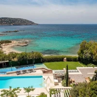Seafront Villa In Attica With Private Beach for Sale | 🇬🇷