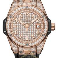 Hublot Big Bang One Click King Gold Full Pavé Watch | Miami 🇺🇸