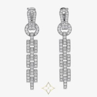 Cartier 'Agrafe' Diamond Earrings in 18K White Gold | CA 🇺🇸