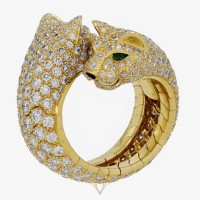Cartier 'Panthère de Cartier' 'Lakarda' Diamond Ring in 18K Gold | CA 🇺🇸