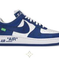 Louis Vuitton Nike Air Force 1 Low By Virgil Abloh White Royal | Chicago IL 🇺🇸