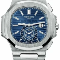 Patek Philippe Nautilus Chronograph White Gold Blue Dial 44mm 5976/1G-001 | NY 🇺🇸