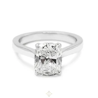 GIA Certificated Boodles Cushion Cut Diamond Ring | London 🇬🇧