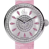 Jacob&Co Brilliant Pink Sapphires in Stainless Steel | Andorra La Vella 🇦🇩