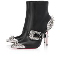 CHRISTIAN LOUBOUTIN WOMENPHIS PIC BOOTY 100 NAPPA/PATENT/GALVA HEEL | Brisbane 🇦🇺