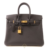 HERMES Togo Leather Birkin 25 Gold Buckle | Central 🇭🇰