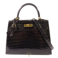 HERMES Crocodile Leather Kelly 25 for Sale | Central 🇭🇰