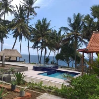 Absolute Beachfront, 3 Bedrooms Oceanfront Villa – Seraya for Sale | Bali 🇮🇩