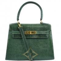 HERMES MINI KELLY 20 REZARD GREEN for Sale | Paris 🇫🇷