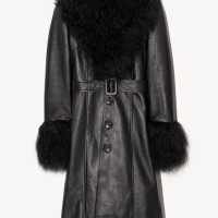 SOLENE LEATHER COAT for Sale | NY 🇺🇸