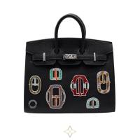 Hermes Birkin 20cm Black Bouclerie Moderne PHW | London 🇬🇧