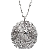 Graff Magnificent 16.42ct Diamond 18k White Gold Necklace | PA 🇺🇸