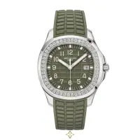 PATEK PHILIPPE Aquanaut Luce Quartz Steel Green Dial 38mm for Sale | Central 🇭🇰