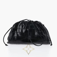 Bottega Veneta Alligator Skin Pouch with Magnetic Closure | NY 🇺🇸