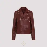 Gucci Red Lamb Leather Jacket for Sale | Novara 🇮🇹