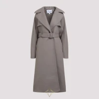 Alaïa Trench Coact Double Diagonal for Sale | Novara 🇮🇹