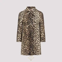 Valentino Animalier Wool Coat for Slale | Novara 🇮🇹