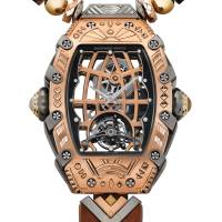 RICHARD MILLE RMS14 AUTOMATIC WINDING TOURBILLON TALISMAN ORIGINE 30 MM 18K ROSE GOLD | NY 🇺🇸
