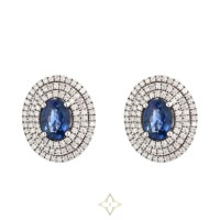 WHITE GOLD STUD EARRINGS GENEVE for Sale | Las Palmas 🇪🇸