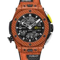 Hublot Big Bang Unico Golf Orange Carbon 45 mm, Carbon, Rubber, Automatic for Sale | Montreal 🇨🇦