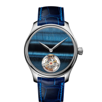 H. Moser & Cie ENDEAVOUR TOURBILLON FALCON’S EYE IN WHITE GOLD for Sale | Singapore 🇸🇬