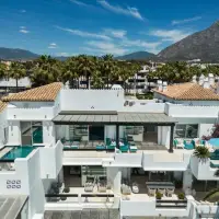 Luxury Beach Frontline Duplex Penthouse for Sale | Marbella 🇪🇸