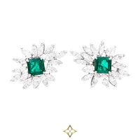 Pair of 750 White Gold Earings for Sale | Paris 🇫🇷