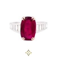 GOLD, DIAMOND, RUBY ​​RING for Sale | Paris 🇫🇷