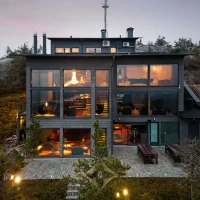 Architecturally unique fellside villa with stunning panoramic views in Rukatunturi for Sale | Kuusamo 🇫🇮