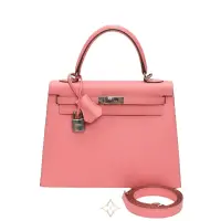 HERMES PRE-OWNED KELLY 25 SELLIER BAG E21514 for Sale | Hong Kong 🇭🇰