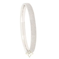 Tiffany & Co. 2.12ct Diamond ‘Metro’ Bangle  18 Carat White Gold for Sale | London 🇬🇧
