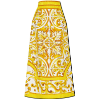 DOLCE & GABBANA PATTERNED SKIRT | Warsaw 🇵🇱