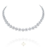 Blossom by Padani necklace in 18K white gold for Sale | Tel-Aviv 🇮🇱