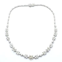 Tiffany & Co Victoria Platinum 15.92ct Diamond Mixed Cluster Necklace Paper  TIFFANY & CO. | PA 🇺🇸