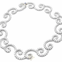 Angela Cummings Platinum 34ct Diamond Necklace 1995 | PA 🇺🇸