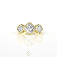 Deco Centennial Cosmic Trilogy Diamond Ring | Singapore 🇸🇬