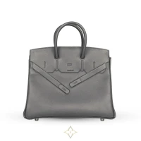 HERMÈS Birkin 25 Shadow Gris Meyer Swift B | Jakarta 🇮🇩