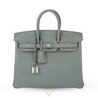 HERMÈS Birkin 25 Vert Amande Togo PHW Z  | Jakarta 🇮🇩