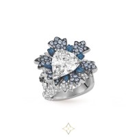 OLFACTIVE BLEUET RING  18K white gold | Paris 🇫🇷