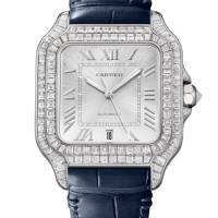 Santos de Cartier watch 18K White Gold & Diamonds | Ankara 🇹🇷