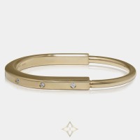 YELLOW GOLD TIFFANY & CO LOCK BRACELET WITH DIAMONDS | Amsterdam 🇳🇱