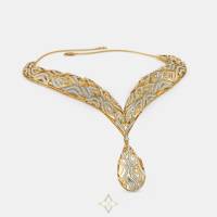 The Pride Necklace From The Pride Collection Diamond Necklace In 18Kt Yellow Gold | New Delhi 🇮🇳