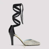 Valentino Garavani Ankle Strap Foliage Pumps | Novara 🇮🇹