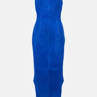 GIVENCHY Asymmetric suede bustier dress | Munich 🇩🇪