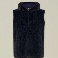 SLEEVELESS MINK JACKET | Chengdu 🇨🇳