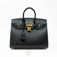 HERMES NOIR EPSOM BIRKIN MADAME 25 | Vancouver 🇨🇦